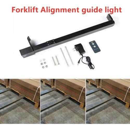 1Set forklift lights sensor Pallet Location Infrared Laser Alignment light System Forklift Alignment guide light System