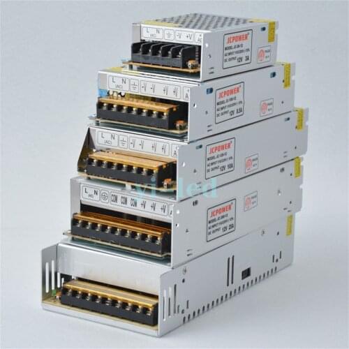 Mokungit AC110/220V To DC 12V 1A 2A 3A 5A 6A 10A 15A 20A 25A 30A 40A 50A 60A Switch Power Supply Adapter 12V DC Transformer