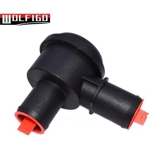 WOLFIGO 1PC / 5PCS New Turbo Turbocharger bypass Cut Off Valve 06A145710P For Audi A4 A6 TT Seat Alhambra VW Sharan Passat