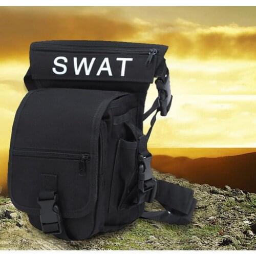 Drop Leg Bag Unisex Waterproof Nylon Drop Leg Bag Waist Pack for Outdoor Bag Fish Lures Gear Utility Storage Fishing Bag