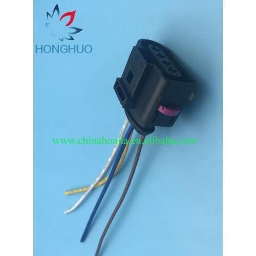 Waterproof Ignition Coil Connector Repair Plug Wiring Fit for A3 A4 A6 1J0973724