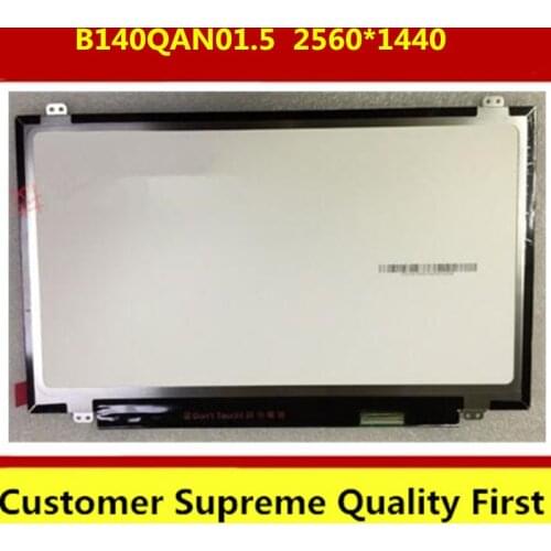 Replacement 14inch laptop IPS LED LCD Matrix screen B140QAN01.5 2560X1440 For lenovo T470 T470S Laptop lcd matrix