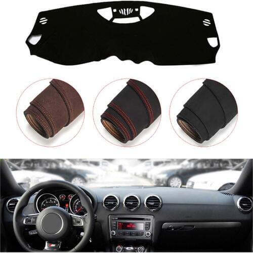Console Dashboard Suede Mat Protector Sunshield Cover Fit For Audi TTS 2003-2008