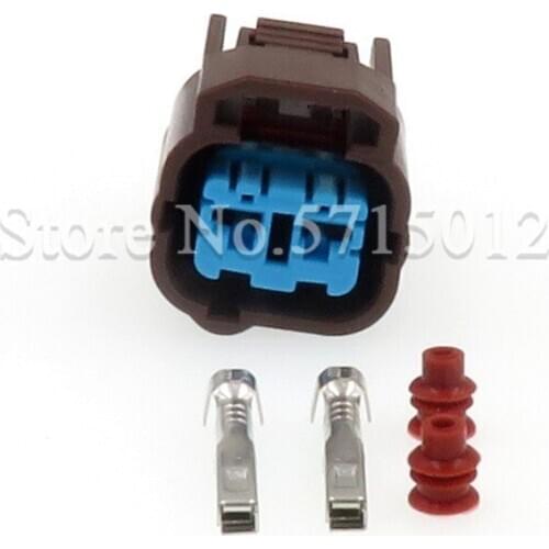 2 Hole 6189-0593 Auto Plug Sealed Waterproof Electrical Automotive Cable Socket Female Connector