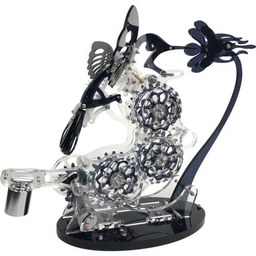 3D DIY Dynamic Mechanical Flying Bird DIY Model Kit Handmade Assembly Jigsaw Crafts