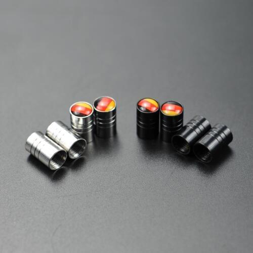 4pcs Tire Valve Stem Caps For Dodge Journey JUVC Charger DURANGO CBLIBER SXT DART RAM AVENGER Caravan Challenger