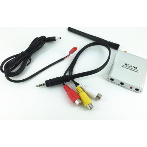 5.8G Wireless FPV RX Receiver 5.8GHZ 8CH Video Receiver RC305 FPV TX Transmitter