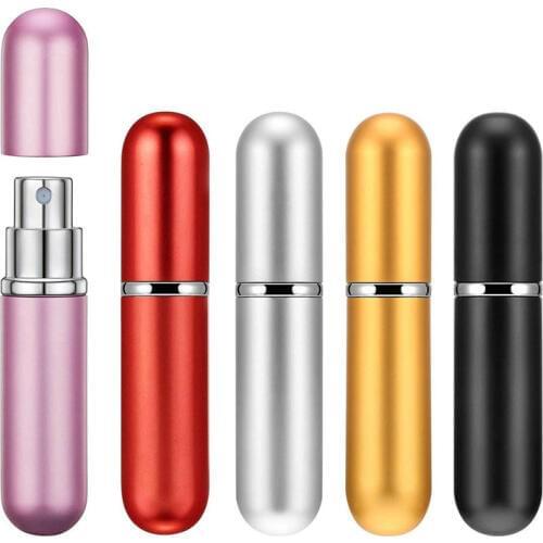 5ml Refillable Portable Travel Mini Refillable Conveniet Empty Atomizer Perfume Bottles Cosmetic Containers For Traveler