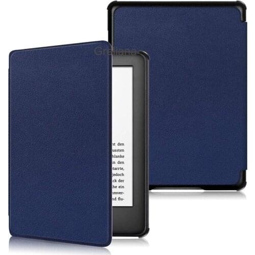For All-New Kindle 2019 Case Auto Sleep/Wake Leather Smart Case PC Back Hard Cover for Kindle paperwhite 10th 2019 Release Cases