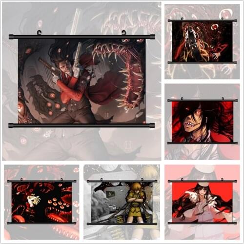 Hellsing Alucard Anime Manga HD Print Wall Poster Scroll
