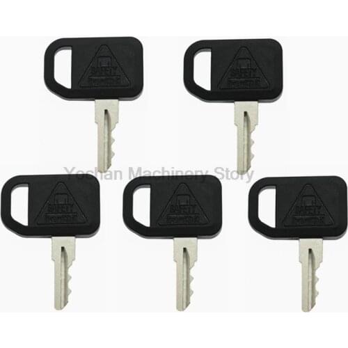 5 Pcs JDG Key For John Deere Gator Bobcat Gehl Multiquip Ignition Part Number 131841 AM101600 AM131841