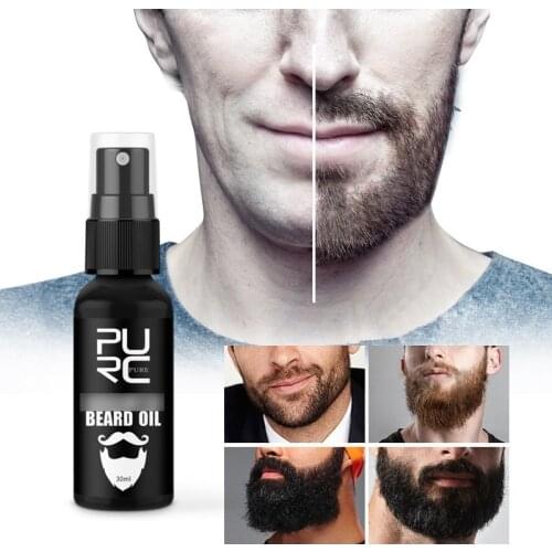 Growth Beard Oil Grow Beard Thicker & More Full Thicken Hair Beard Oil For Men Beard Grooming Treatment Beard Care