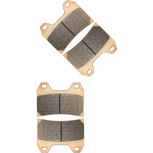 Brake Pill Pads Set for MOTO-GUZZI Street 1200 Norge GT8V 2010 2011 2012 2013 2014 2015 Front Rear