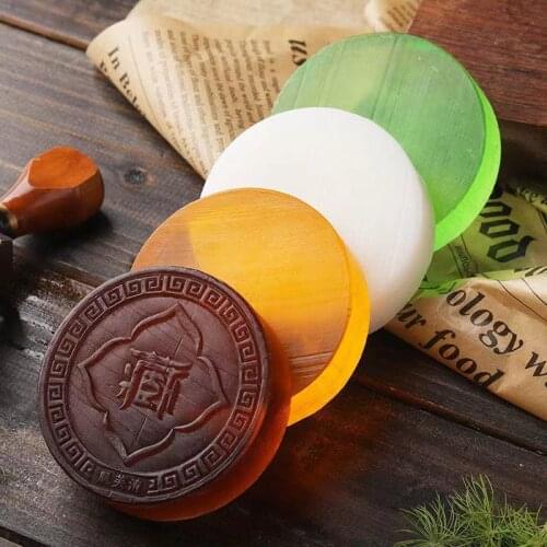 80g Natural Handmade Soap Tibetan Style Deep Cleansing Essential Oil Soap Moisturizing Face Whitening Oil-control Body Wash Soap