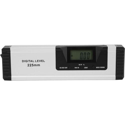 New Original Digital Protractor Electronic High Accuracy Laser Level Aluminum Alloy Magnet Angle Finder Measuring Tool Rulers