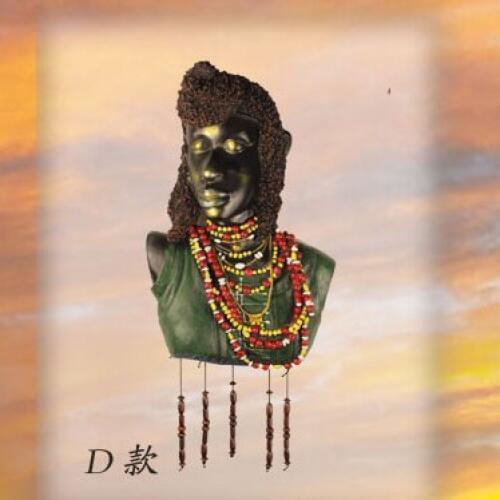 Cutting dies stickers halloween wedding Ornaments characters ornaments living room table top arts and crafts African style Dial