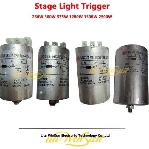Stage Lighting Trigger 250W 300W 575W Moving Head Light 1200W 1500W 2500W Follow Light Rose Sky Light