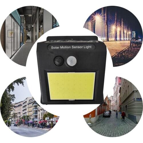 48 LED Solar Light Outdoor Solar Lamp PIR Motion Sensor Solar Powered Sunlight Street Light for Garden Decoration