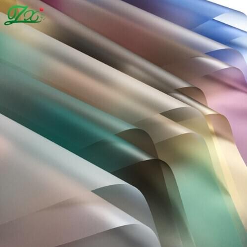 20pcs Plastic Waterproof Flower Gift Wrapping Paper Birthday Party Packaging Tissue Paper Florist Supplies