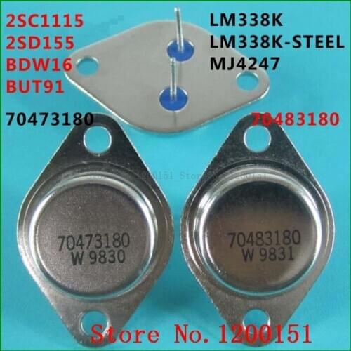 70473180 70483180 2SC1115 2SD155 BDW16 BUT91 LM338K LM338K- MJ4247 TO-3
