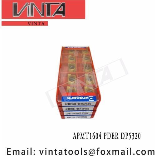 Free shipping high quality APMT1604 PDER DP5320 cnc carbide milling inserts