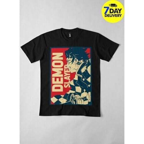 Demon Slayer Breath Of Water Tanjiro Nezuko Kimetsu No Yaiba Black T-Shirt Short Sleeve Summer Style