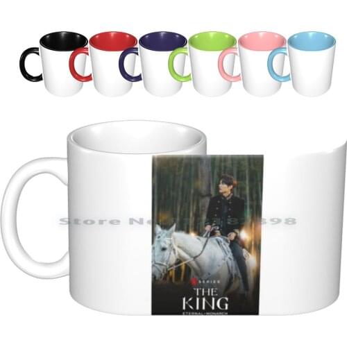 The King : Eternal Monarch Ceramic Mugs Coffee Cups Milk Tea Mug King Eternal Monarch Lee Min Ho Lee Gon Luna Jung Tae Eul Kim