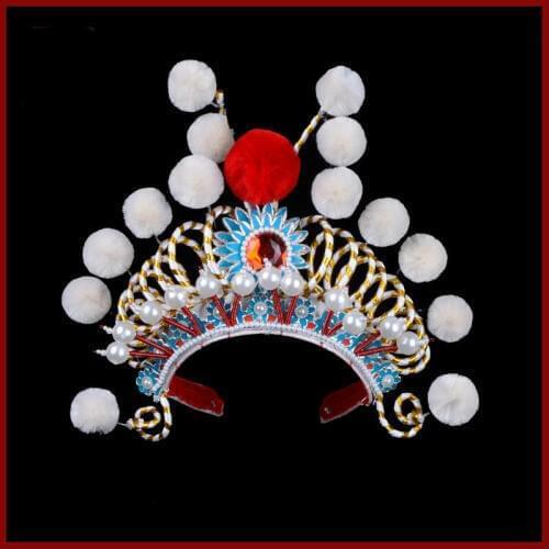 Chinese drama Costume Accessories Peking Opera Headgear crown carnival halloween cosplay performance hat