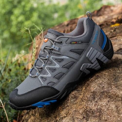 Men Genuine Leather Running Shoes Waterproof Breathable Sports Leisure Outdoor Shoes Men Sneakers Basket Homme Zapatillas Hombre