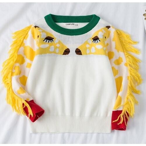 Baby Boys Girls Winter Cute Cartoon Sweater Autumn Baby Boys Knitted Coat Children Clothing Kids Pullover Knitted Sweaters