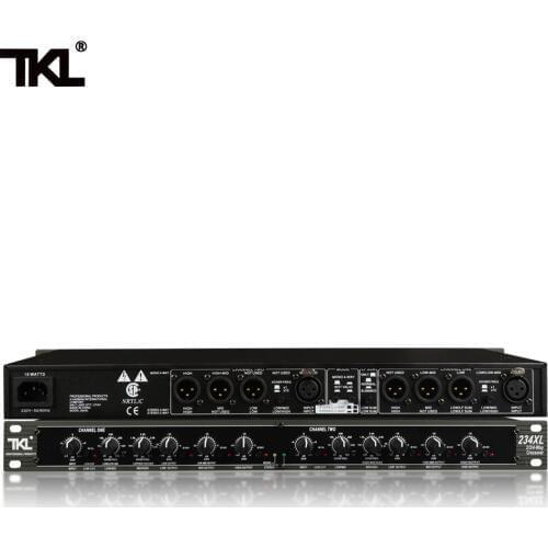 TKL Mono 4-Way Crossover High Quality Stereo 2/3 Way 234XL Professional musical instrument crossover Electronic crossover