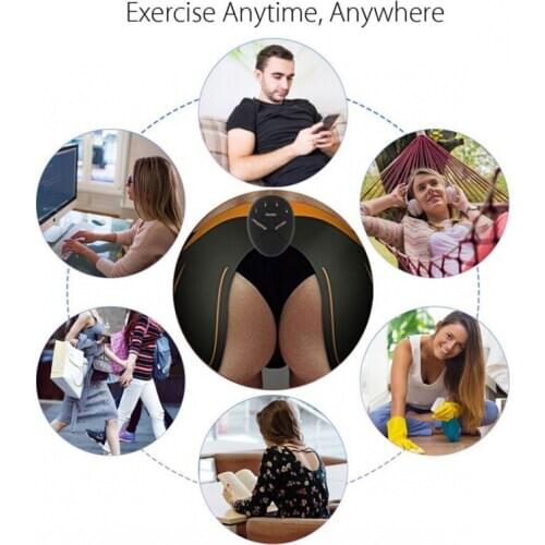 Newly Hip Trainer Buttocks Lifting ABS EMS Hips Trainer Muscle Stimulator Fitness Body Slimming 19ing