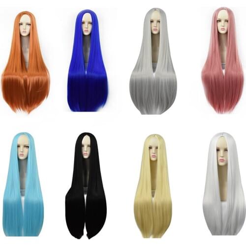100CM Meters In The Multi-color COS Wig With Tthe Temperament Of All Together With A Long Wig Cosplay Anime Wig