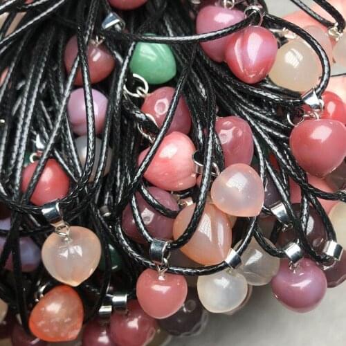 20pcs Natural stone Quartz crystal Pendant for diy lJewelry making necklace Accessories