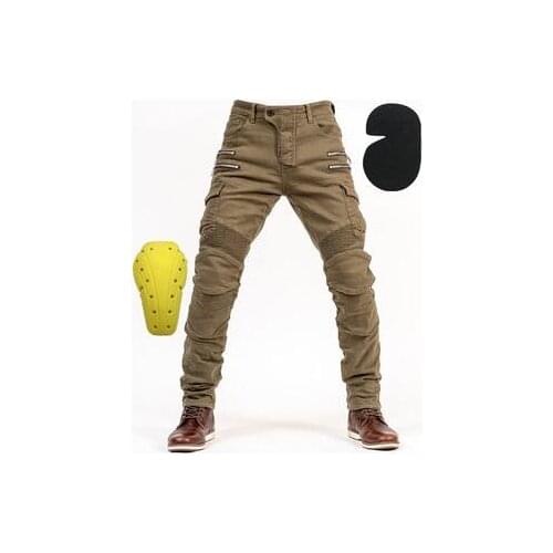 Popular 2020 motorcycle riding pants mens jeans fall proof cross-country pants four seasons casual Motorcycle Belt Protection