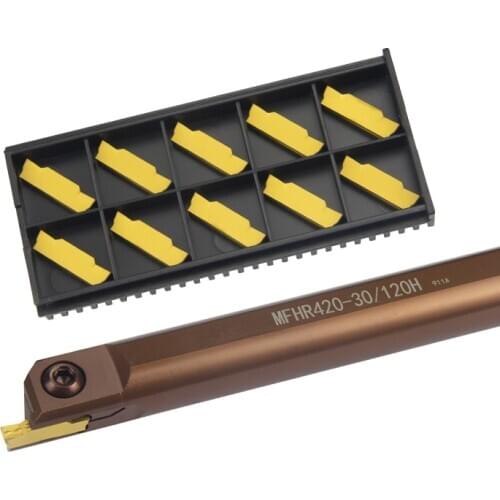 MFHR320/420 spring steel for MGMN200/300 Large range 25/140mm 16mm 20mm 25mm Inner hole end face Groove cutter Mechanical lathe