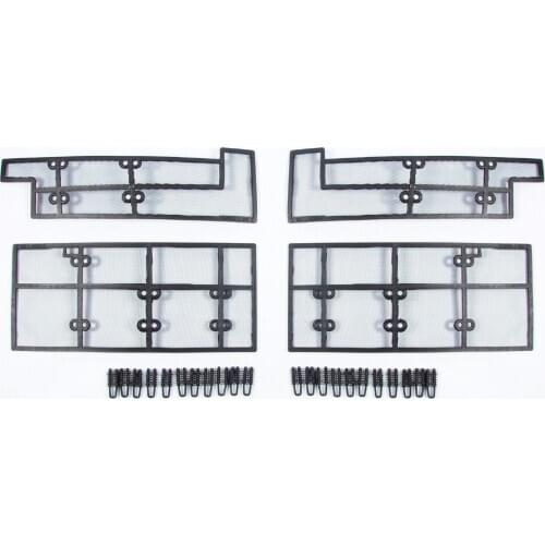 Wtfs Stainless Steel ABS Insect Grille Mesh Grill Inserts Insect Net Insect-Proof Net for Camry Anniversary Vdition 2016[QP1152]