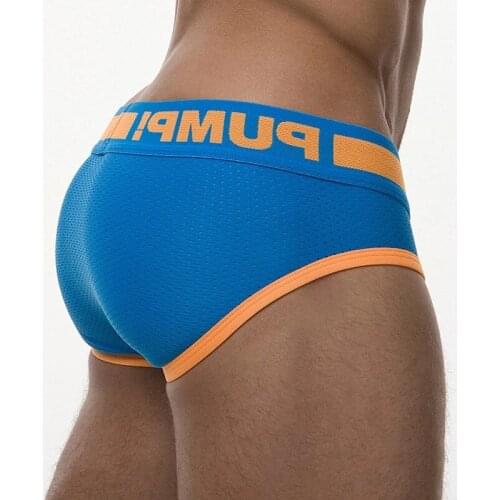 Sexy Underwear Men Briefs Cotton Mans Underpants Gay Mens Underwear Brief Penis Breathable Bikini U Convex Cuecas Masculinas