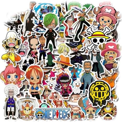 10/30/50PCS Hot-blooded Classic Cartoon Character Graffiti Waterproof Stickers Luggage Skateboard Decoration Toys Wholesale