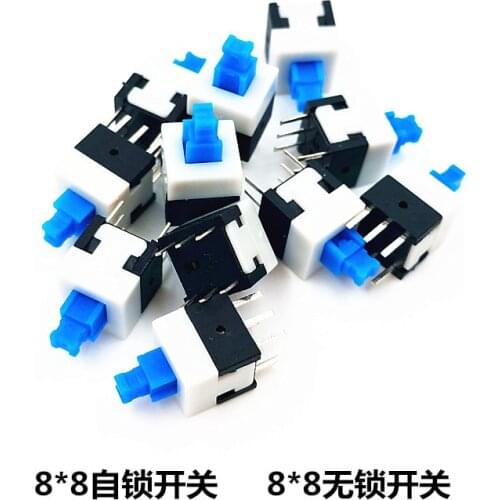 1000 Pcs Push Button Switch Through Holes