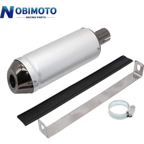 28mm Motorcycle Exhaust Muffler Pipe Clamp Pipe Escape Moto 110 125cc 150cc PIT PRO Quad Bike Dirt ATV kayo BSE Scooter ATV