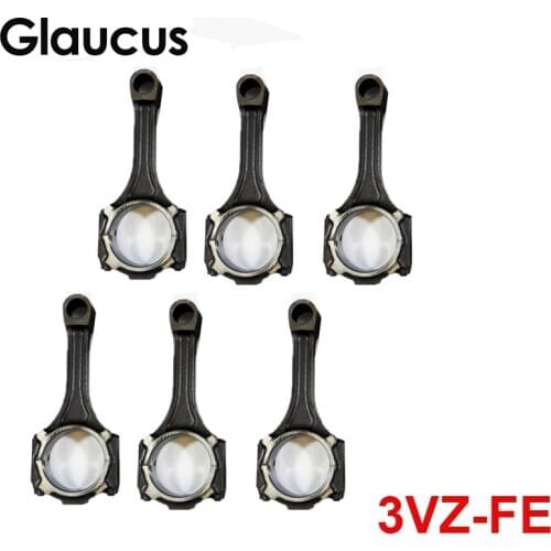 6pcs 3VZ 3VZFE engine connecting rod for Toyota Camry 3.0 L LEXUS ES 300 2958CC 3.0L 24V 1991-2001 13201-69125 1320169125