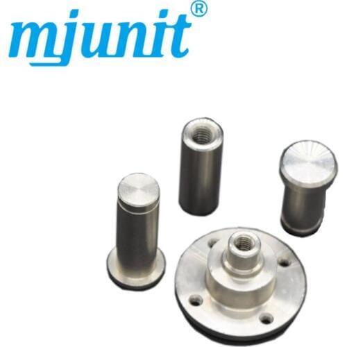 Mjunit Aluminum metal fittings cnc lathe machine spare part, cnc turning parts/New Condition and CNC