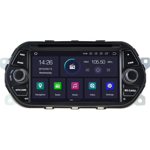 7" IPS Android 10 Car GPS Stereo For Fiat Tipo Egea Dodge Neon Auto Radio DVD Navigation CarPlay WiFi Bluetooth Parking Camera