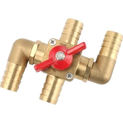 Car valve 4 way valve Automotive car air conditioning valve 16mm 19mm Car modification valve