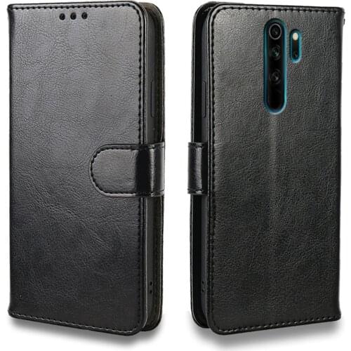Luxury Case For Xiaomi Redmi Note 4 4X 5 6 7 8 9 9S 10 pro Case Flip leather Wallet Card Slot silicone Cover Phone