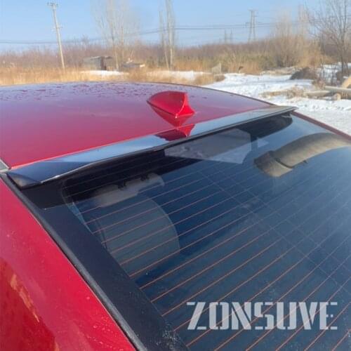 Use For Chevrolet Cruze / Daewoo Lacetti Premiere Roof 2009-2014 Spoiler ABS Plastic Rear Trunk Wing Car Body Kit Accessories