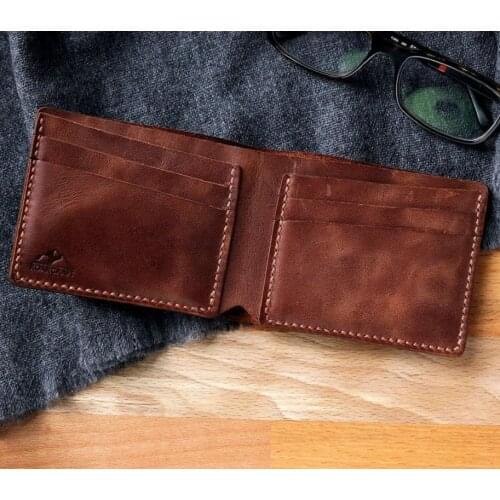 Handmade Classic Leather Wallet - Pergamon