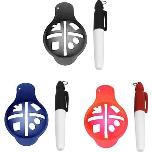 Golf scriber with pen golf round line drawing device / line drawing cap / Hat line drawing device golf supplies