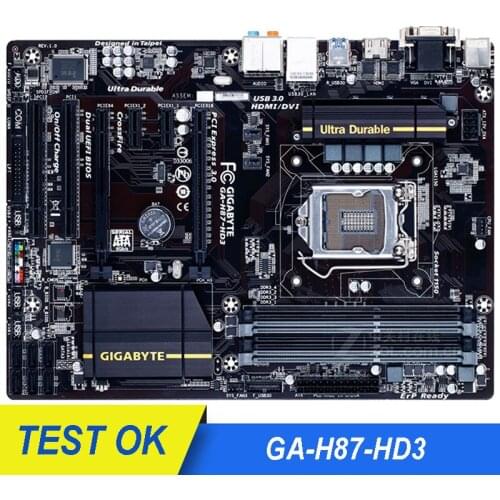 Gigabyte GA-B85-HD3 original motherboard for LGA 1150 DDR3 GA- B85-HD3 32GB for i3 i5 i7 22nm Desktop motherboard Used